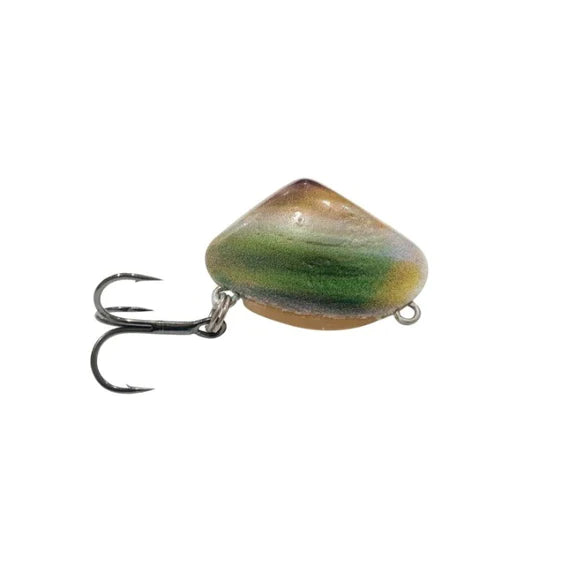 Load image into Gallery viewer, Asakura Tiny Clamer 25mm Hard Mussel Lure-Lure - Hardbody-Asakura-Green Mussel FF-Fishing Station