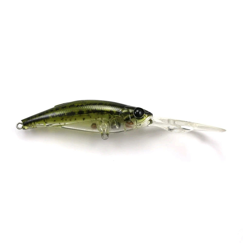 Load image into Gallery viewer, Atomic Hardz Shiner Double Deep-Lure - Hardbody-Atomic-Ghost Green Shad-75mm-Fishing Station