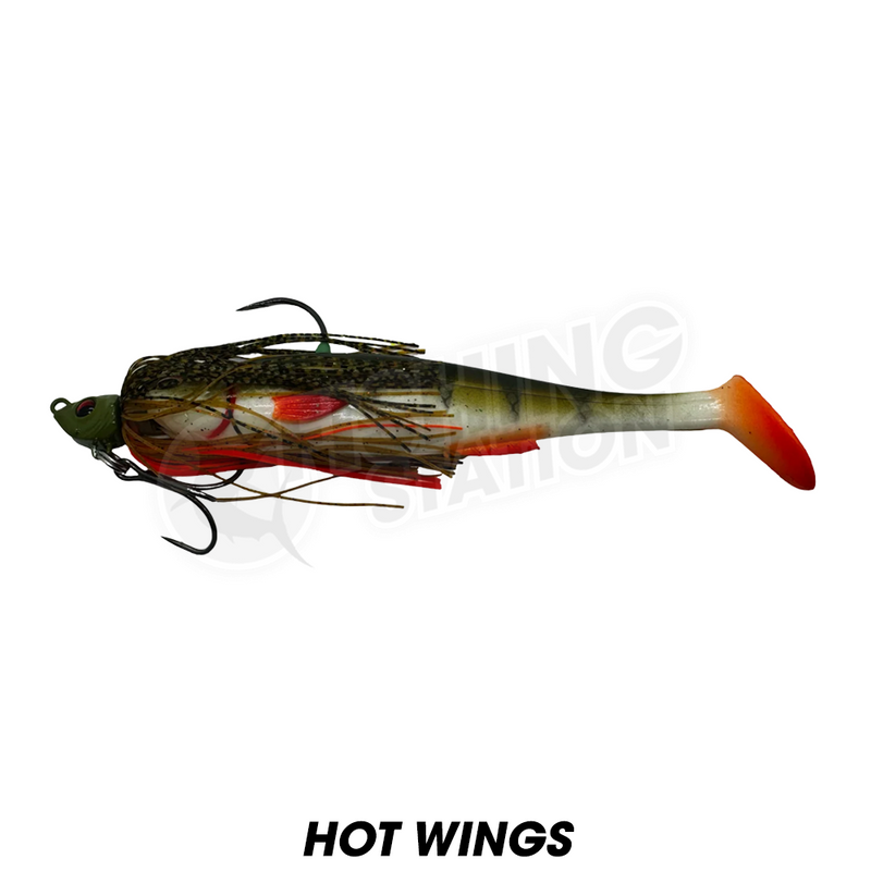 Load image into Gallery viewer, Spinwright Lures 1/2oz Beast Swim Jig Irukandji 9"