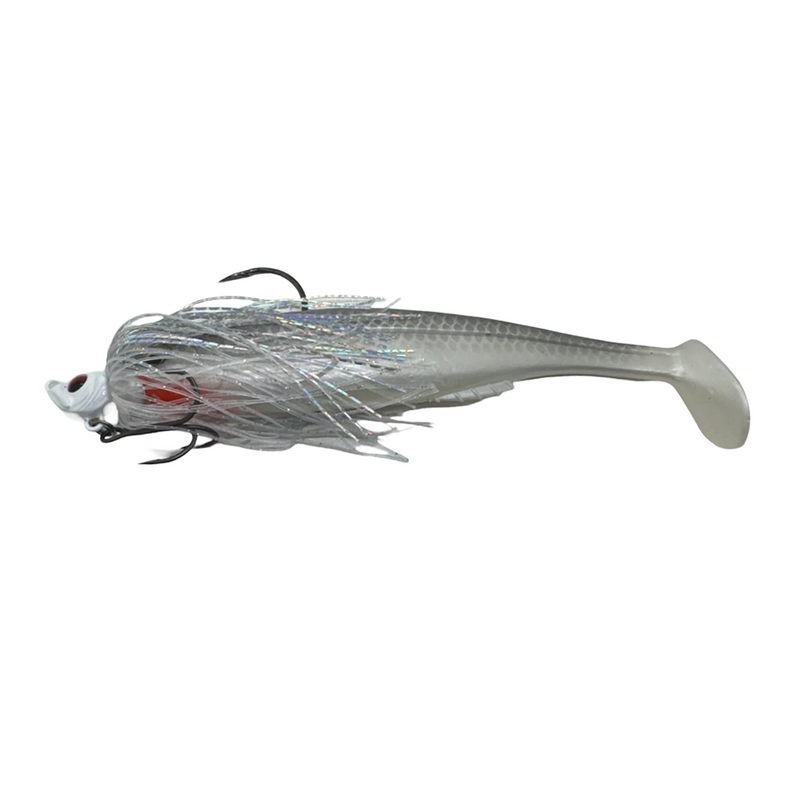 Load image into Gallery viewer, Spinwright Lures 1/2oz Beast Swim Jig Irukandji 7"