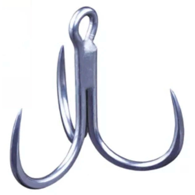 Load image into Gallery viewer, BKK 6071 BL-7X-HG GT Rex Treble Barbless Hook-Hooks - Treble-BKK-Size 5/0-Fishing Station