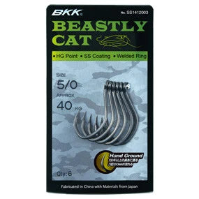 BKK Beastly Cat Hook-Hooks - Single-BKK-Size 9/0-Fishing Station