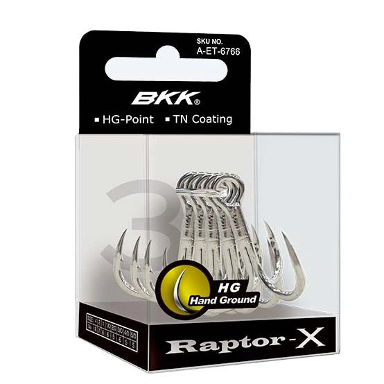 Load image into Gallery viewer, BKK Raptor-X Treble Hook-Hooks - Treble-BKK-Size #1-Fishing Station