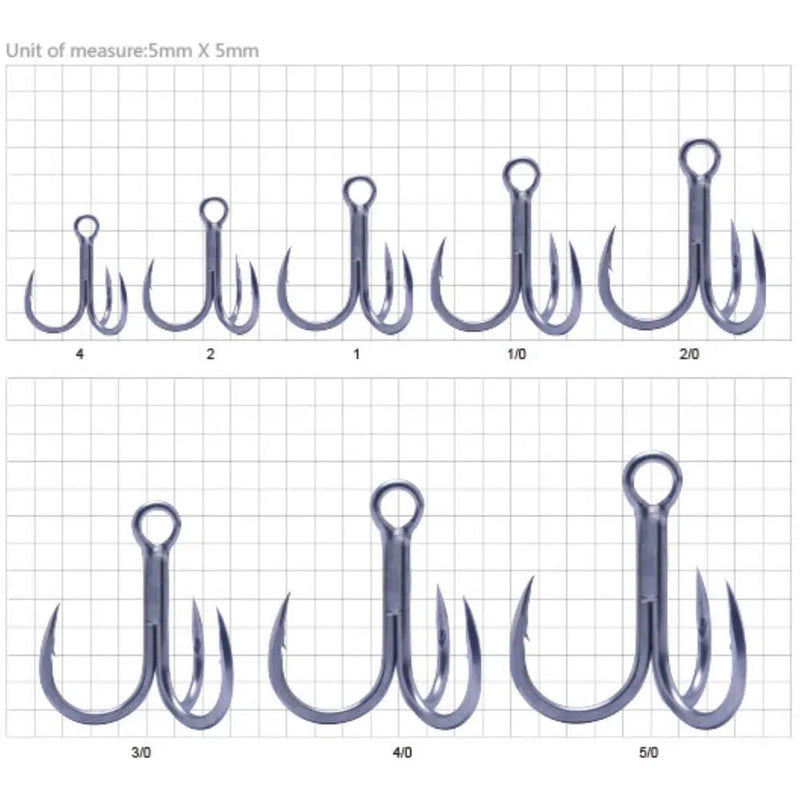 Load image into Gallery viewer, BKK Raptor-Z Treble Hook-Hooks - Treble-BKK-Size 1/0-Fishing Station