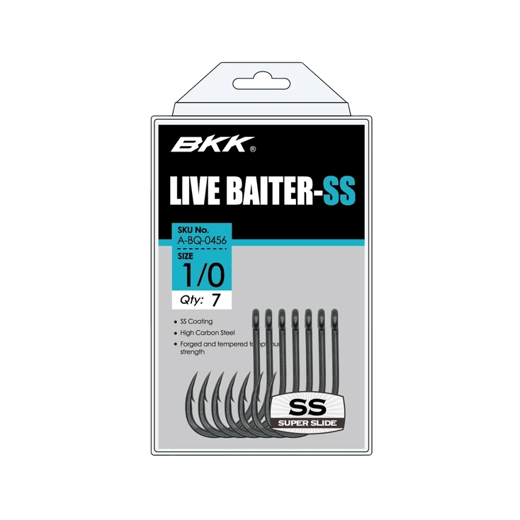 Load image into Gallery viewer, BKK Live Baiter SS Hook-Hooks-BKK-6/0 (5pk)-Fishing Station