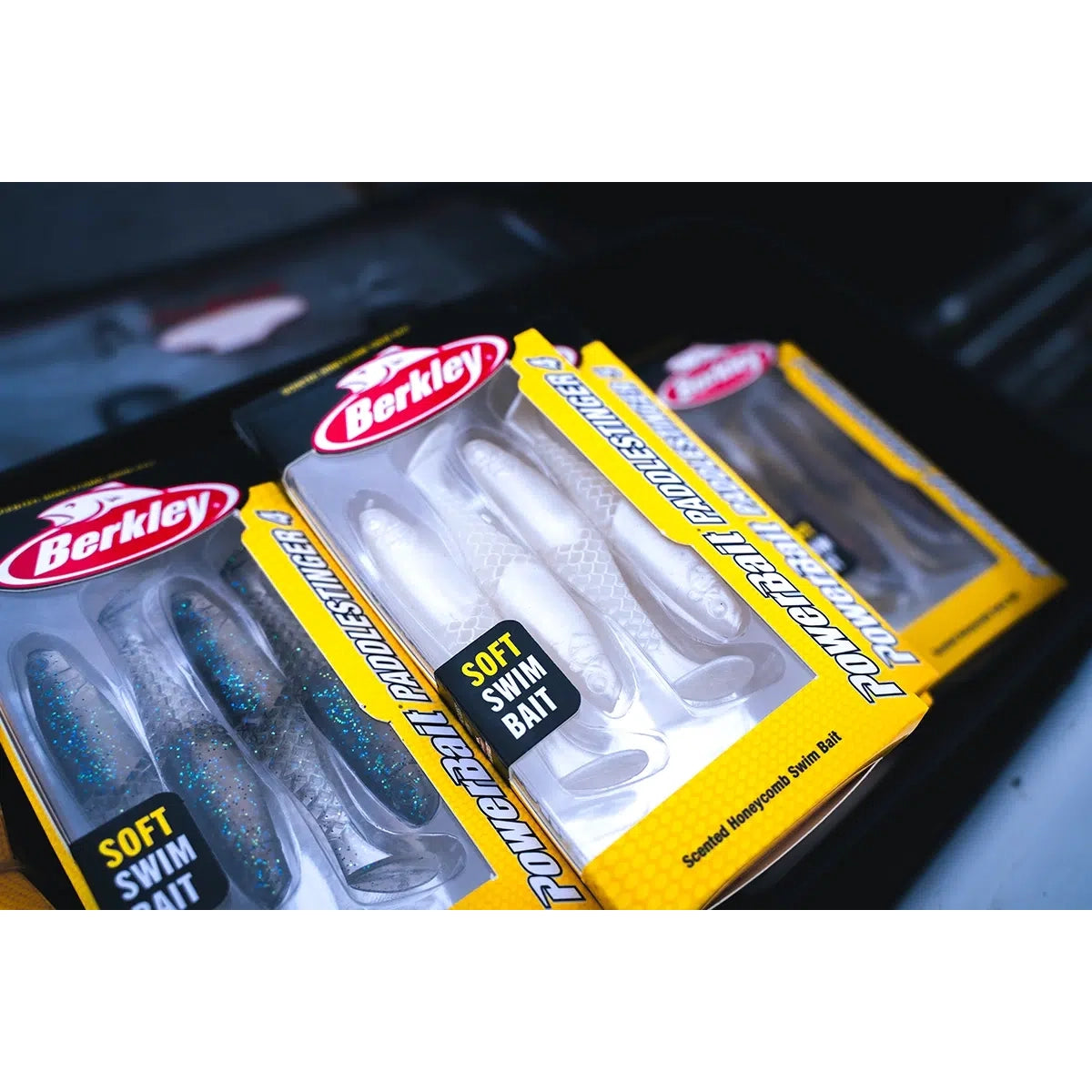 Berkley Powerbait Paddlestinger Lure-Lure - Soft Plastic-Berkley-Pearl White-3"-Fishing Station