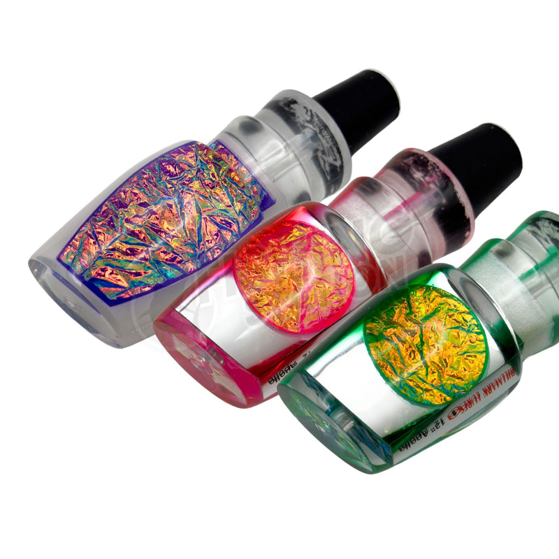 Load image into Gallery viewer, Billmark 12" Apollo Platinum Series Skirted Trolling Lure-Lure - Skirted Trolling-Billmark-White Purple Foil-Fishing Station