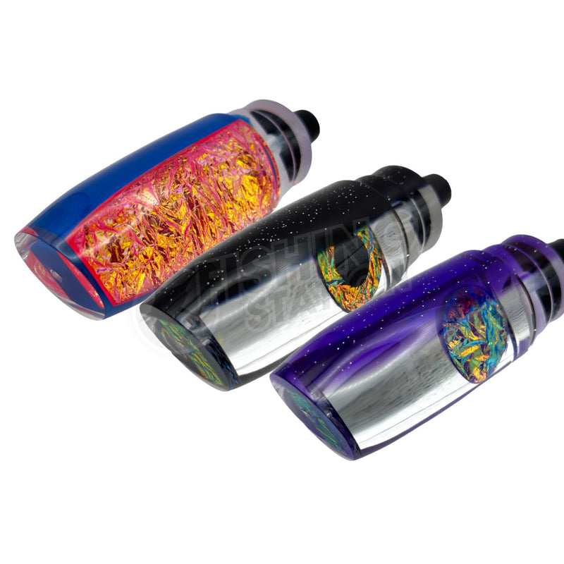 Load image into Gallery viewer, Billmark Lunger Platinum Series Skirted Trolling Lure-Lure - Skirted Trolling-Billmark-Purple Gold Foil-Fishing Station