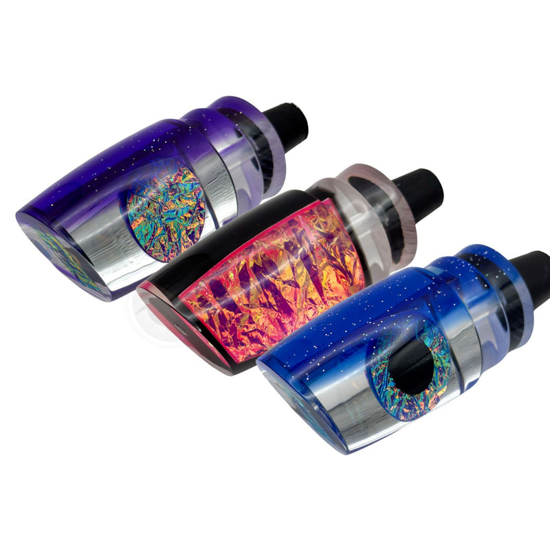 Load image into Gallery viewer, Billmark Wise One Platinum Series Skirted Trolling Lure-Lure - Skirted Trolling-Billmark-Purple Gold Foil-Fishing Station