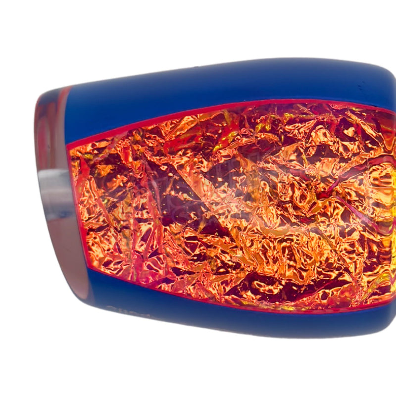 Load image into Gallery viewer, Billmark 12" Apollo Platinum Series Skirted Trolling Lure-Lure - Skirted Trolling-Billmark-Blue Purple Foil-Fishing Station