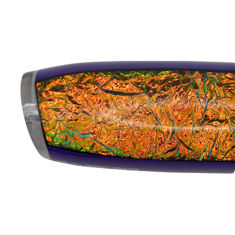 Load image into Gallery viewer, Billmark Lunger Platinum Series Skirted Trolling Lure-Lure - Skirted Trolling-Billmark-Purple Gold Foil-Fishing Station