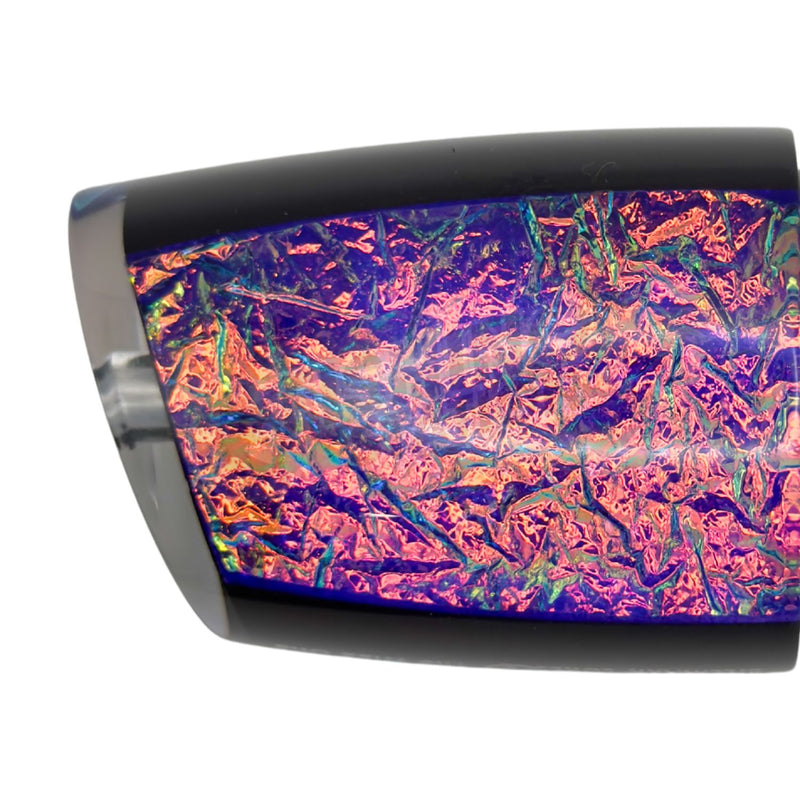 Load image into Gallery viewer, Billmark Wise One Platinum Series Skirted Trolling Lure-Lure - Skirted Trolling-Billmark-Black Purple Foil-Fishing Station