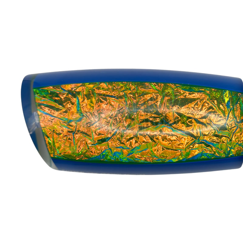 Load image into Gallery viewer, Billmark XXL Makaira Platinum Series Skirted Trolling Lure-Lure - Skirted Trolling-Billmark-Blue Gold Foil-Fishing Station