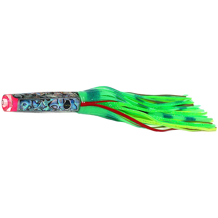 Load image into Gallery viewer, Black Bart Rum Cay Candy Skirted Trolling Lure-Lure - Skirted Trolling-Black Bart-GLO/GCD - Glow/Green Chartreuse-Fishing Station
