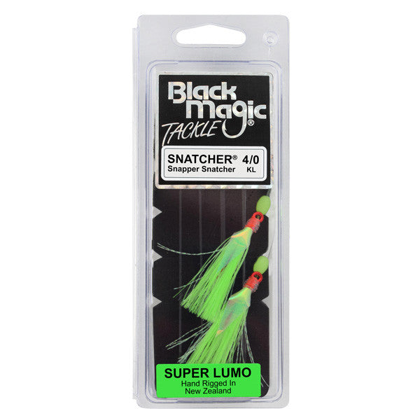 Black Magic Snapper Snatcher Rig - KL-Terminal Tackle - Pre-Made Rigs-Black Magic-Super Lumo-4/0-Fishing Station