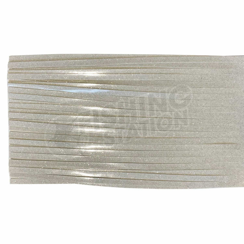 Load image into Gallery viewer, Black Pete Trolling Lure Vinyl Skirt-Skirt-Black Pete-#6 Pearl White-Fishing Station