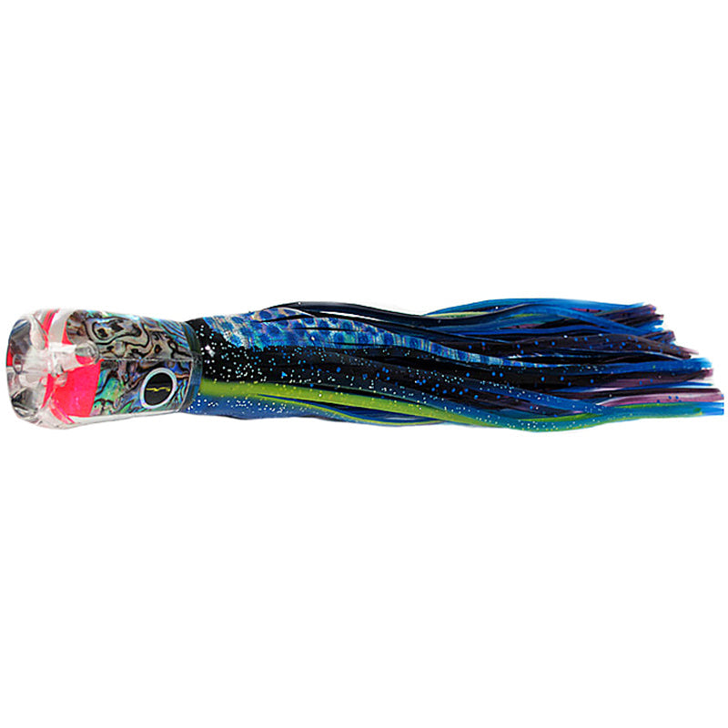 Load image into Gallery viewer, Black Bart Canyon Prowler Skirted Trolling Lure-Lure - Skirted Trolling-Black Bart-BBD/PUF - Black Blue Dot/Purple Fleck-Fishing Station