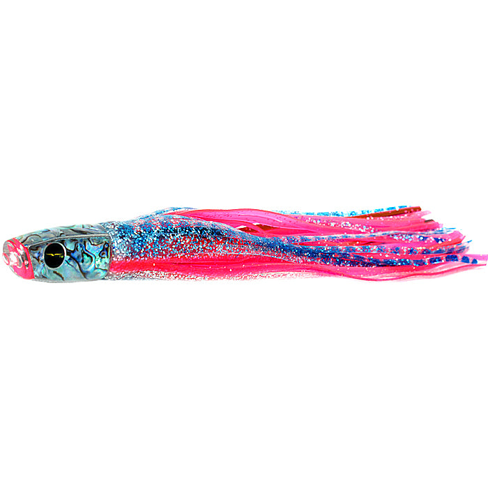 Load image into Gallery viewer, Black Bart Costa Rican Plunger Skirted Trolling Lure-Lure - Skirted Trolling-Black Bart-MAC/PK - Mackerel Pink-Fishing Station