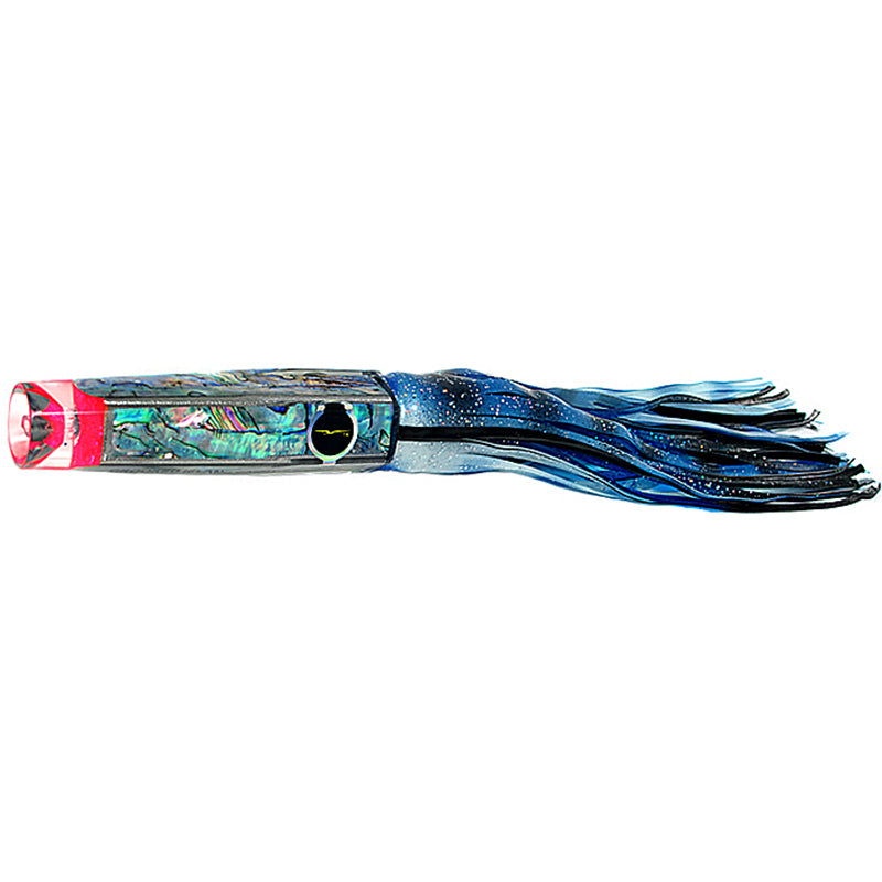 Load image into Gallery viewer, Black Bart Crooked Island Candy Skirted Trolling Lure-Lure - Skirted Trolling-Black Bart-OB/PBB - Oceanic Blue/Purple Blue Black-Fishing Station