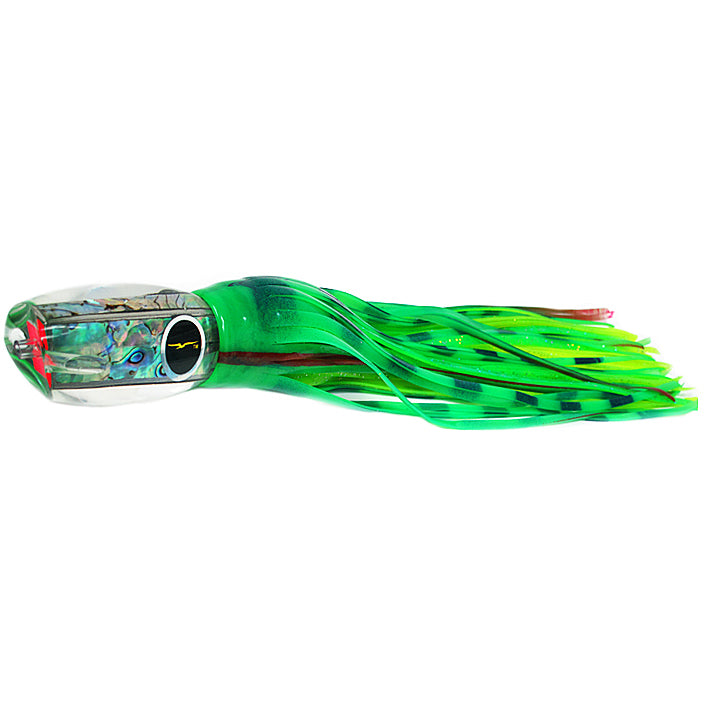 Load image into Gallery viewer, Black Bart Hawaiian Breakfast Skirted Trolling Lure