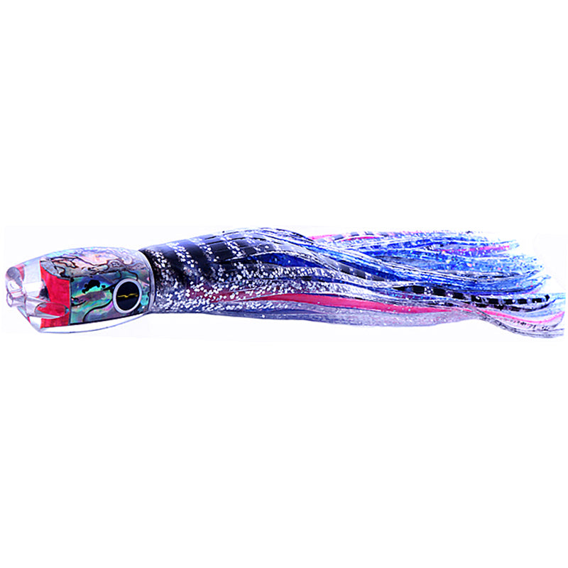 Load image into Gallery viewer, Black Bart Pelagic Breakfast Skirted Trolling Lure-Lure - Skirted Trolling-Black Bart-SBT/MAC - Silver Tiger/Mackerel-Fishing Station