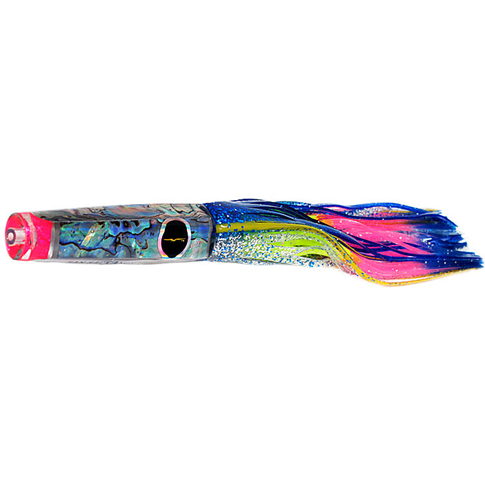 Load image into Gallery viewer, Black Bart San Sal Candy Skirted Trolling Lure-Lure - Skirted Trolling-Black Bart-BLY/RA - Blue Yellow/Rainbow-Fishing Station