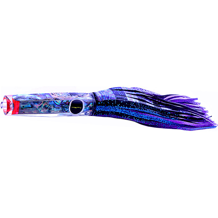 Load image into Gallery viewer, Black Bart San Sal Candy Skirted Trolling Lure-Lure - Skirted Trolling-Black Bart-BPS/PUF -Black Purple Split/Purple Fleck-Fishing Station