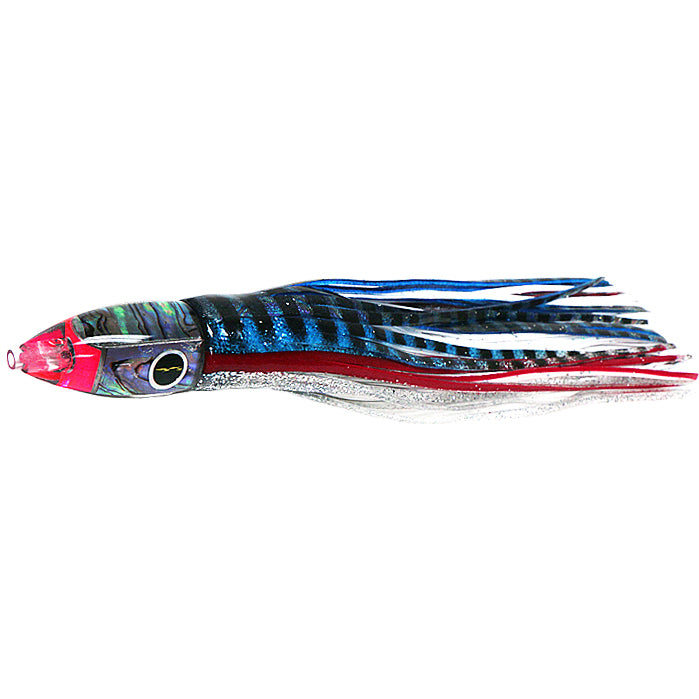 Load image into Gallery viewer, Black Bart Tuna XXX Skirted Trolling Lure-Lure - Skirted Trolling-Black Bart-BL/WH - Blue/White-Fishing Station