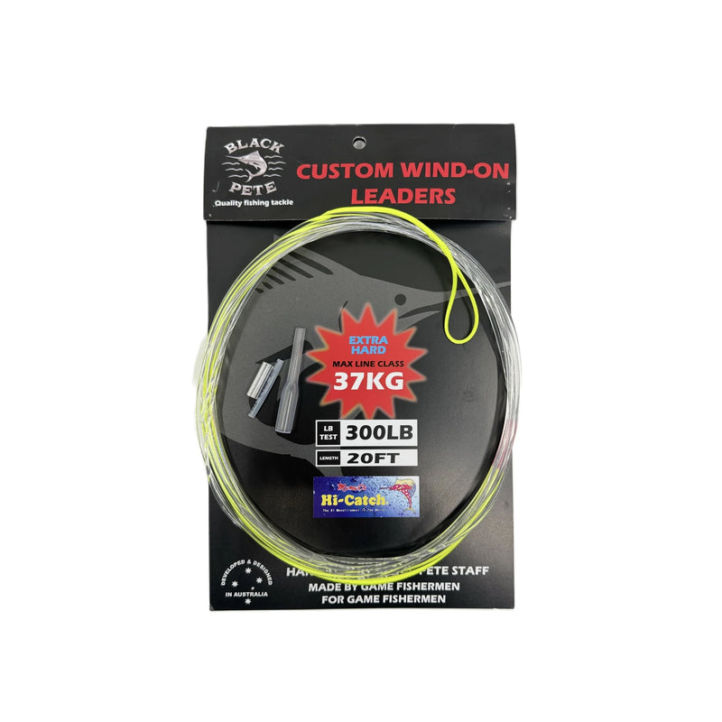 Load image into Gallery viewer, Black Pete Custom Wind-On Leader