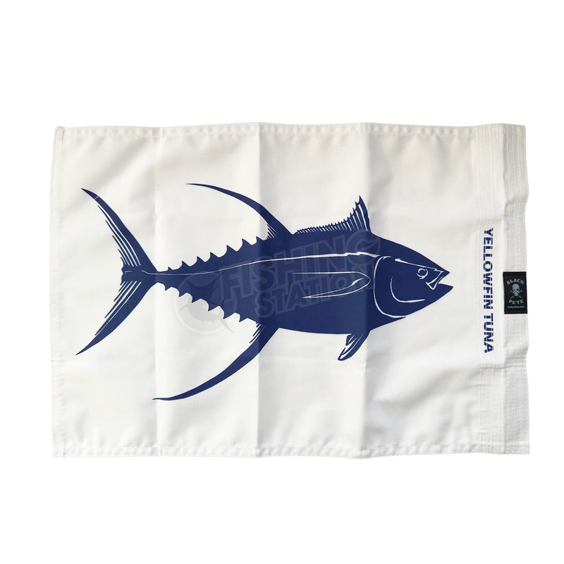 Load image into Gallery viewer, Black Pete Tag Flag-Accessories - Game Fishing-Black Pete-Yellow Fin Tuna-Fishing Station
