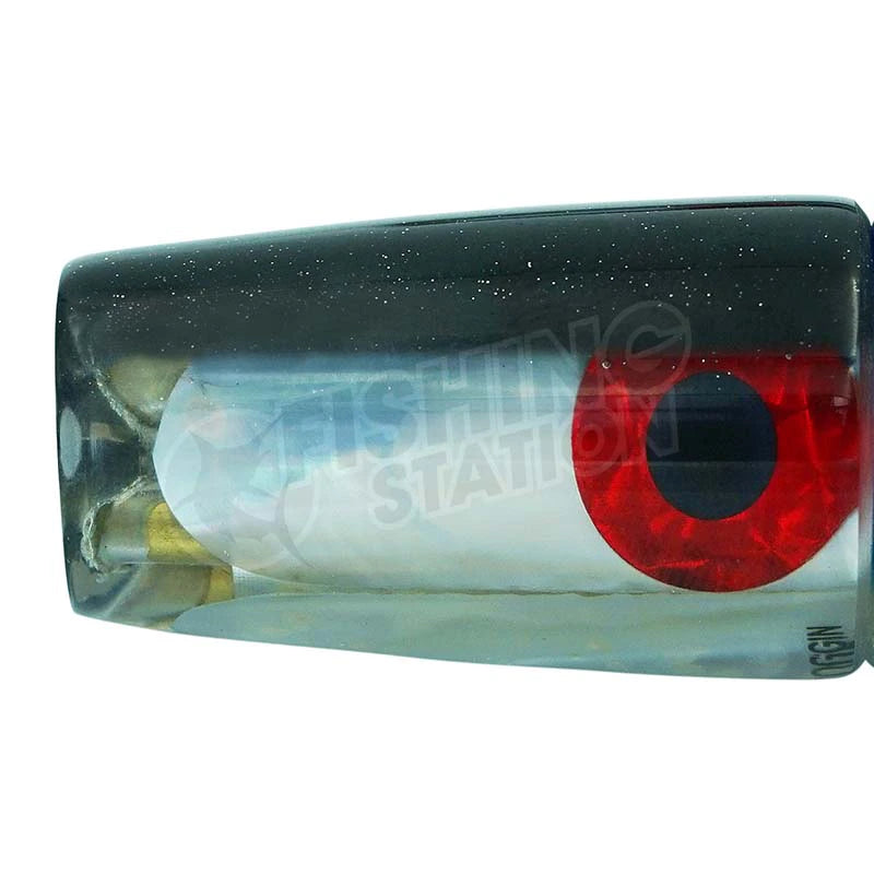 Load image into Gallery viewer, Coggin Lures 7" Medium Scout-Lure - Skirted Trolling-Coggin Lures-Black Head-Fishing Station