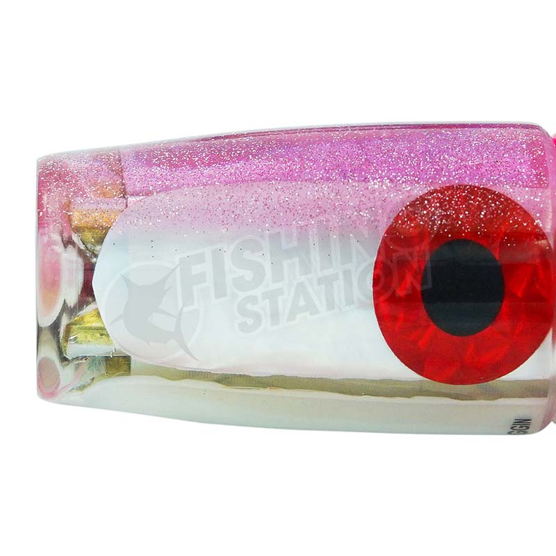 Load image into Gallery viewer, Coggin Lures 7" Medium Scout-Lure - Skirted Trolling-Coggin Lures-Pink Head-Fishing Station