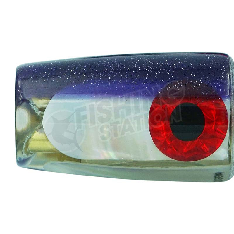 Load image into Gallery viewer, Coggin Lures 7" Medium Scout-Lure - Skirted Trolling-Coggin Lures-Purple Head-Fishing Station