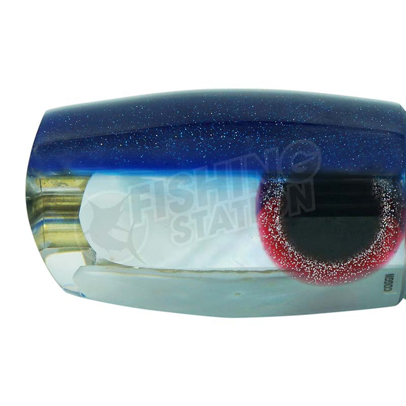 Load image into Gallery viewer, Coggin Lures 9" Medium Tado-Lure - Skirted Trolling-Coggin Lures-Blue Head-Fishing Station