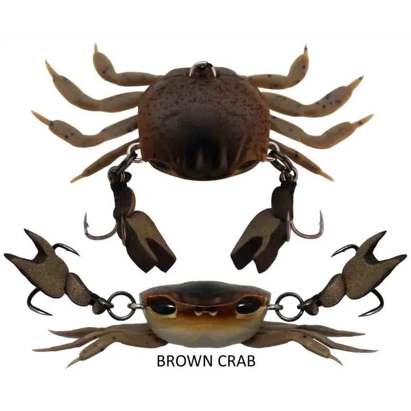 Load image into Gallery viewer, Cranka Crab Treble Hook Model Heavy 5.9g 50mm Lures-Lure - Hardbody-Cranka-Brown-Fishing Station