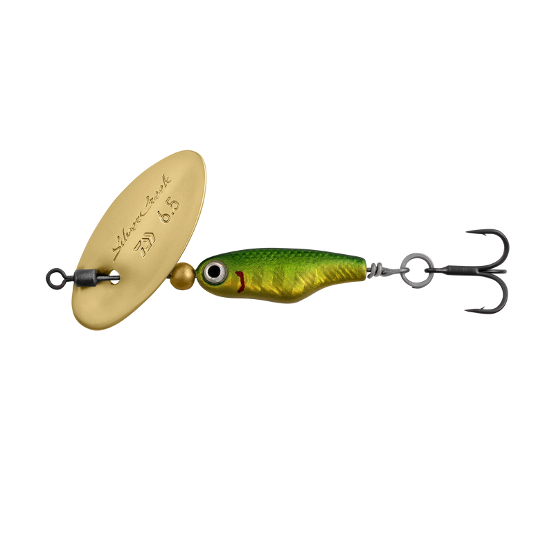 Load image into Gallery viewer, Daiwa Silvercreek Inline Spinner SS-Lure - Spinnerbaits & Spinners-Daiwa-6.5-Green Gold-Fishing Station