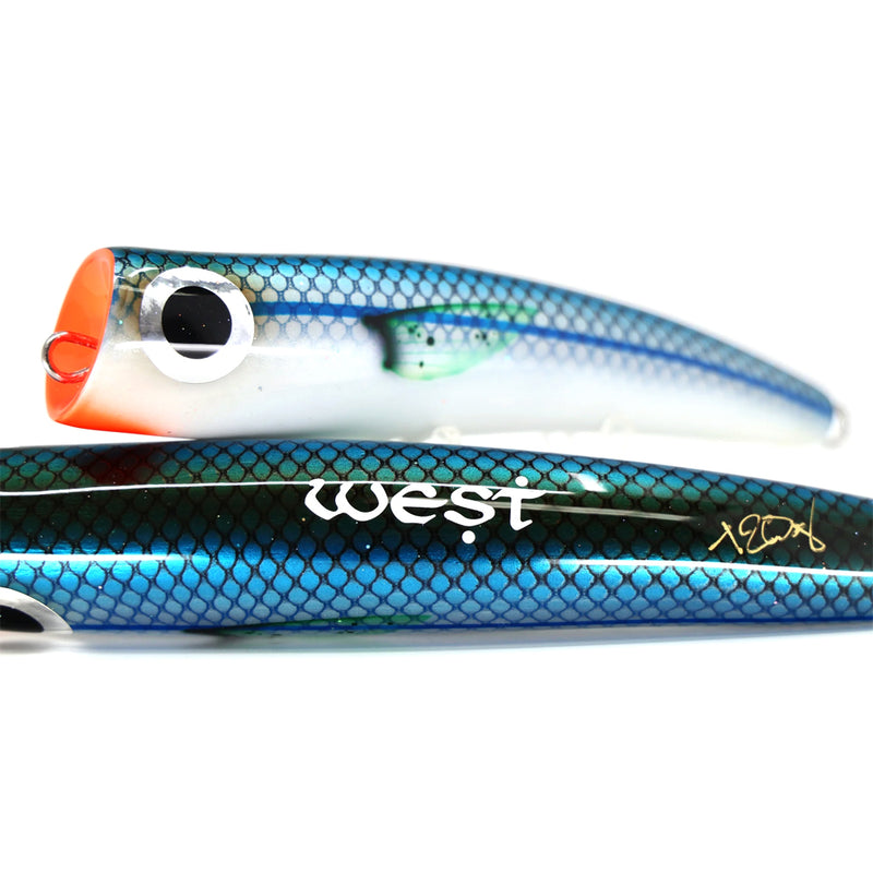 Load image into Gallery viewer, West Coast Poppers Dana Diving Poppers 120g