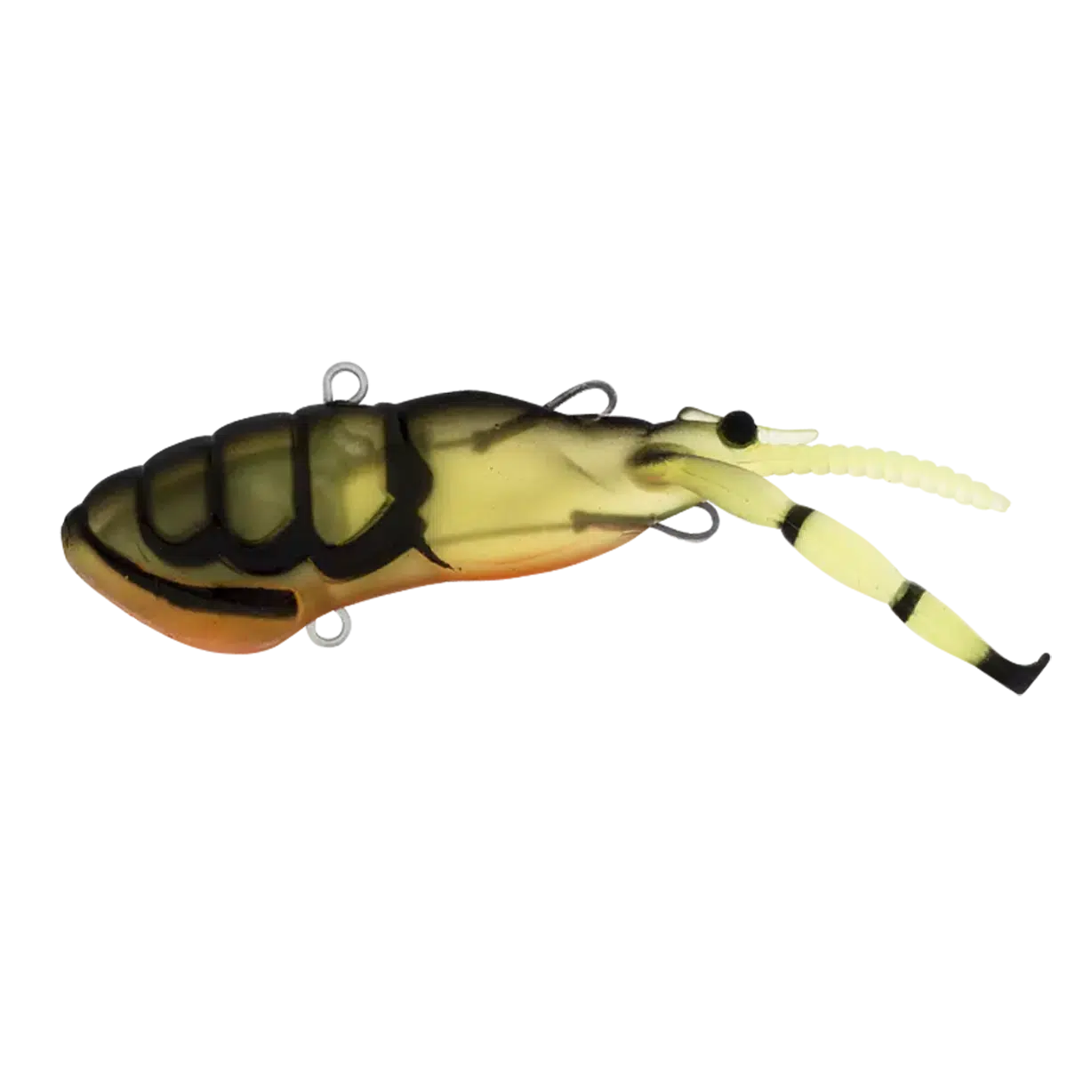 Daiwa Steez Soft Shell 90-SV Soft Vibe Lure-Lure - Blades & Vibe-Daiwa-Black Gold UV-Fishing Station