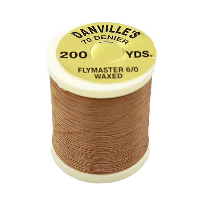 Load image into Gallery viewer, Danville Flymaster 6/0 Waxed Thread (70 Denier)-Fly Fishing - Fly Tying Material-Danville's-#369 Tan-Fishing Station