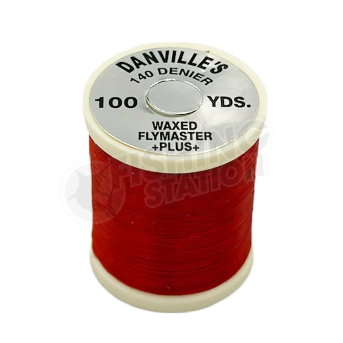Load image into Gallery viewer, Danville Thread 140 Denier-Fly Fishing - Fly Tying Material-Danville's-#310 Red-Fishing Station