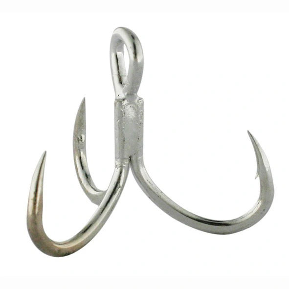 Decoy Y-W77 Extra Wide Gap Treble-Hooks - Treble-Decoy-Size #1/0-Fishing Station