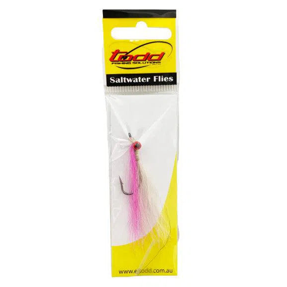 EJ Todd Clouser Minnow Fly-Lure - Saltwater Fly-Todd-Pink-Size #1-Fishing Station