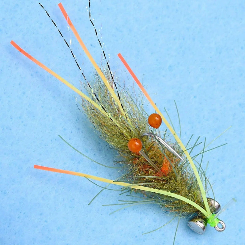 Load image into Gallery viewer, Enrico Puglisi Ascension Bay Mantis Fly-Lure - Saltwater Fly-Enrico Puglisi-Golden Sand-Size 1-Fishing Station