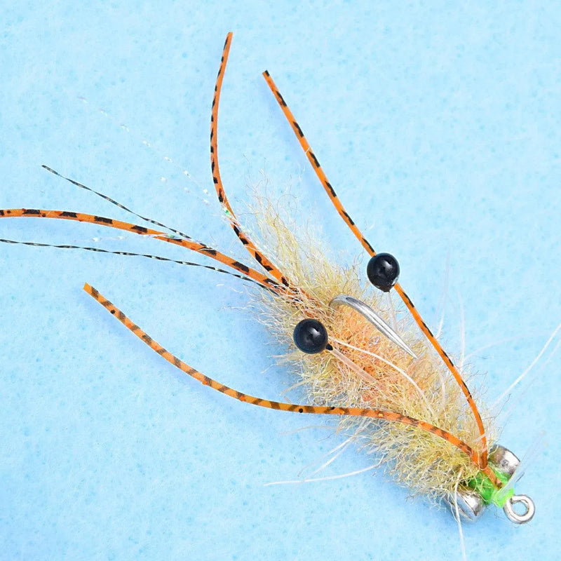 Load image into Gallery viewer, Enrico Puglisi Ascension Bay Mantis Fly-Lure - Saltwater Fly-Enrico Puglisi-Golden Sand-Size 1-Fishing Station