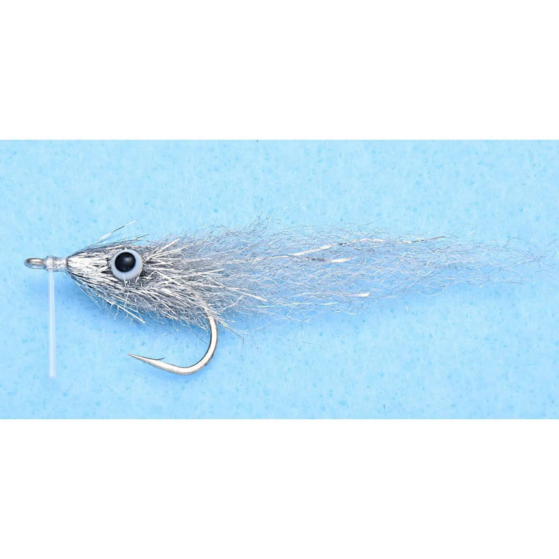 Load image into Gallery viewer, Enrico Puglisi Bay Anchovy Fly-Lure - Saltwater Fly-Enrico Puglisi-Light Grey-Size 1/0-Fishing Station