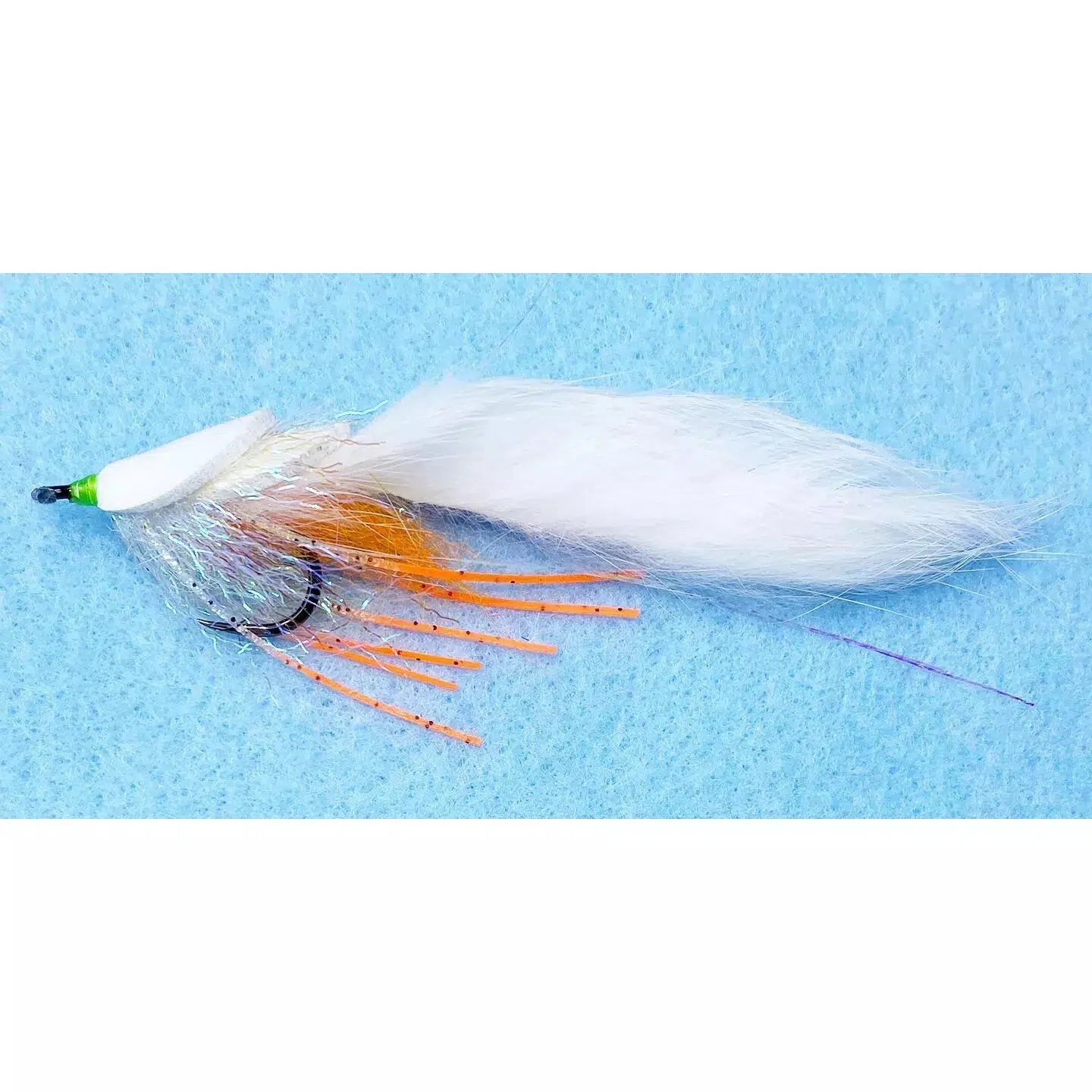 Enrico Puglisi Diver Fly-Lure - Saltwater Fly-Enrico Puglisi-Crystal White-Size 2/0-Fishing Station