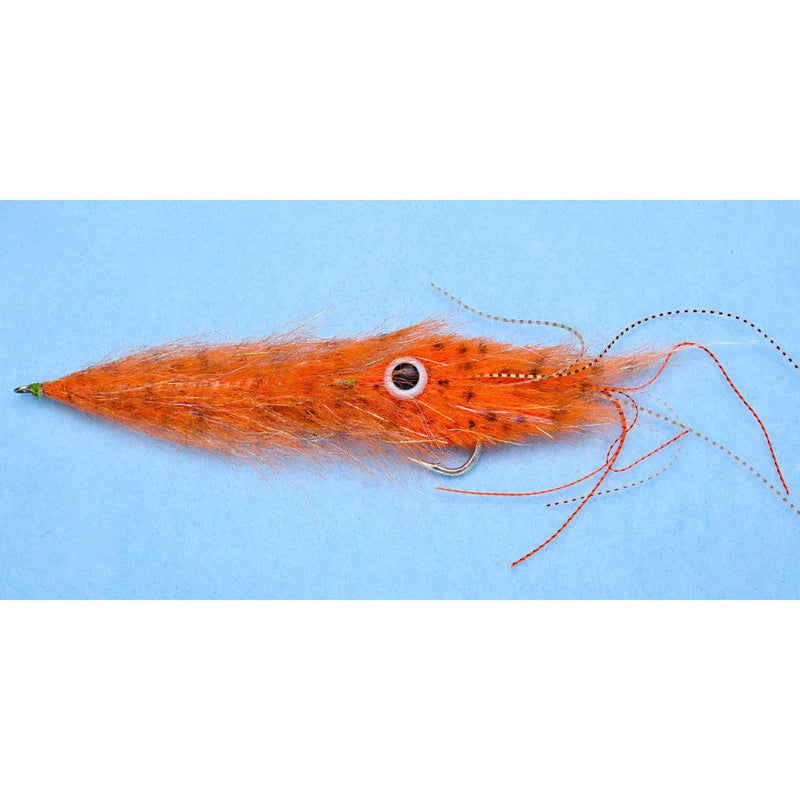 Load image into Gallery viewer, Enrico Puglisi EP Flex Calamari Fly-Lure - Saltwater Fly-Enrico Puglisi-Orange-Size #2/0-Fishing Station