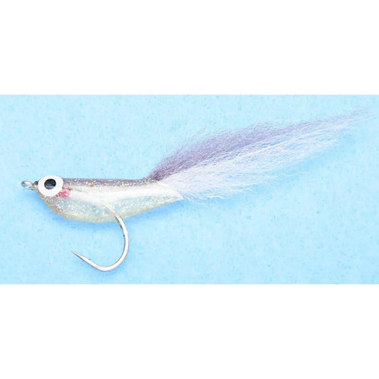 Enrico Puglisi Glass Minnow Fly-Lure - Saltwater Fly-Enrico Puglisi-Silver-Size #1-Fishing Station