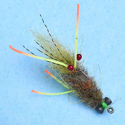 Enrico Puglisi Mantis Shrimp Fly-Lure - Saltwater Fly-Enrico Puglisi-Olive-#6-Fishing Station