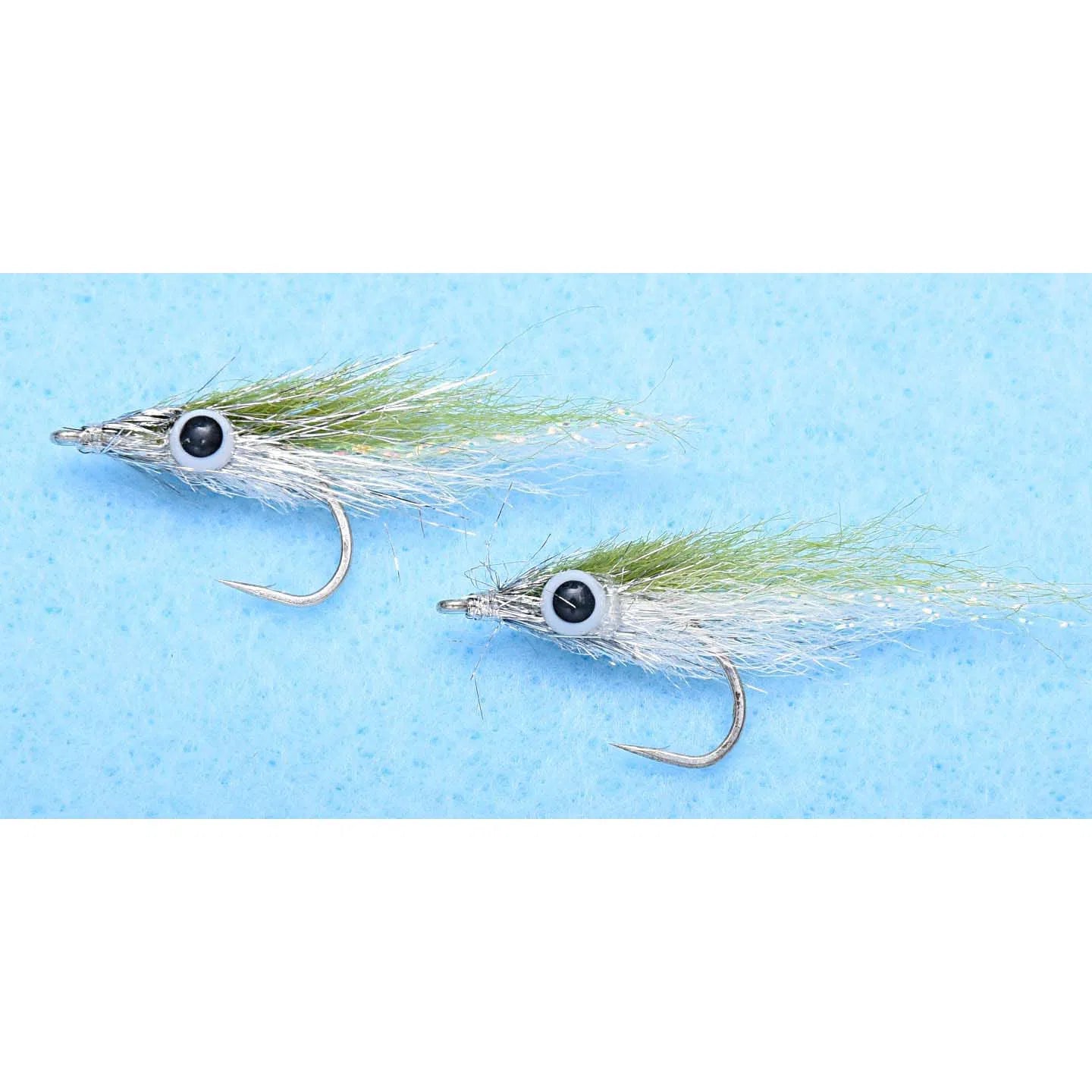 Enrico Puglisi Micro Minnow Fly-Lure - Saltwater Fly-Enrico Puglisi-Light Olive-Size #2-Fishing Station